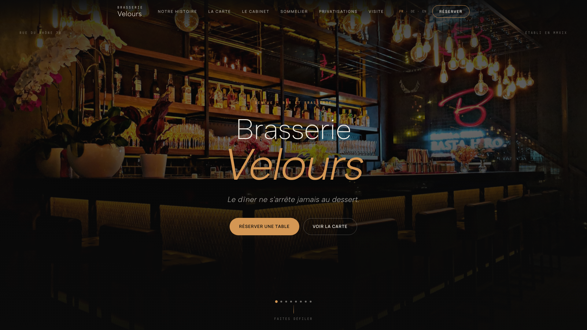 Brasserie Velours · Genève